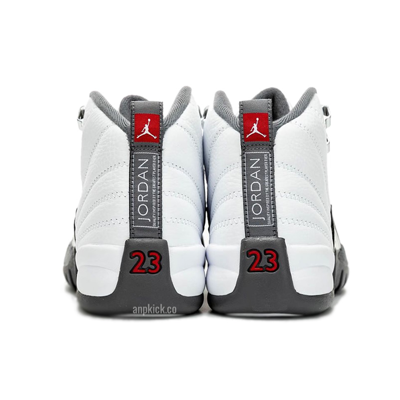 Air Jordan 12 White Dark Grey Gym Red Gs Release Date 130690 160 (5) - www.newkick.vip