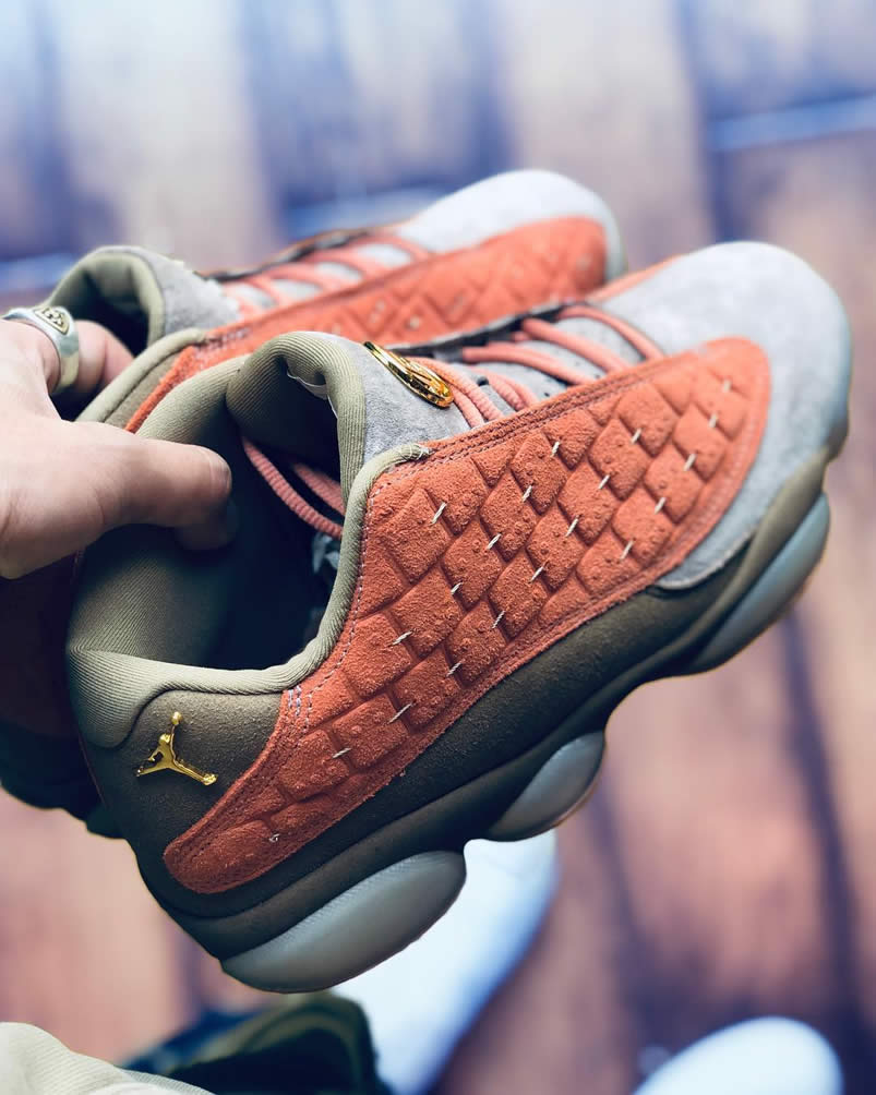 Clot x Air Jordan 13 Low 'Terracotta Warriors' Shoes For Sale AT3102-200 Detail Clot x Air Jordan 13 Low 'Terracotta Warriors' Shoes For Sale AT3102-200 Detail
