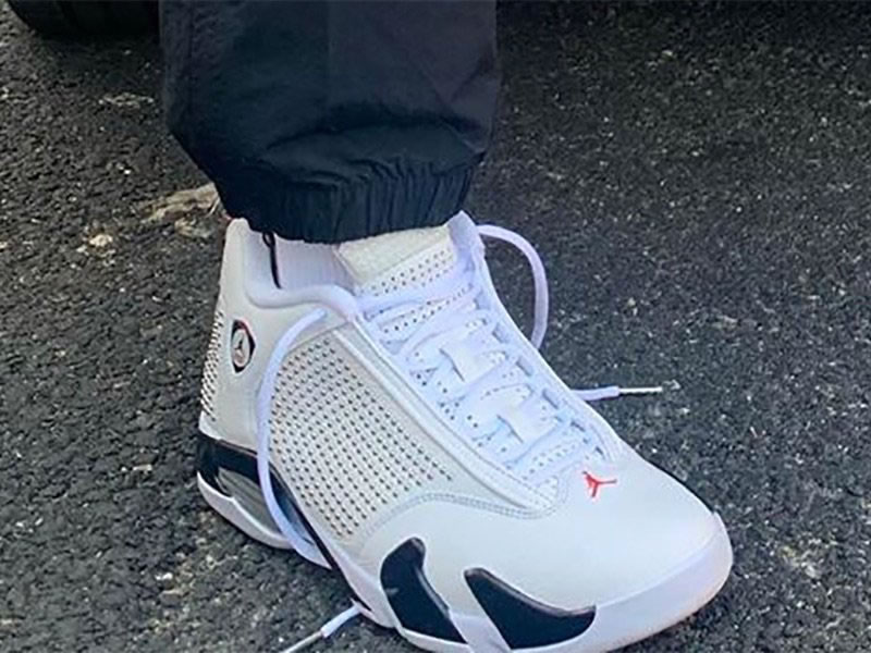 Supreme Air Jordan 14 Retro White On Feet Bv7630 106 (2) - www.newkick.vip