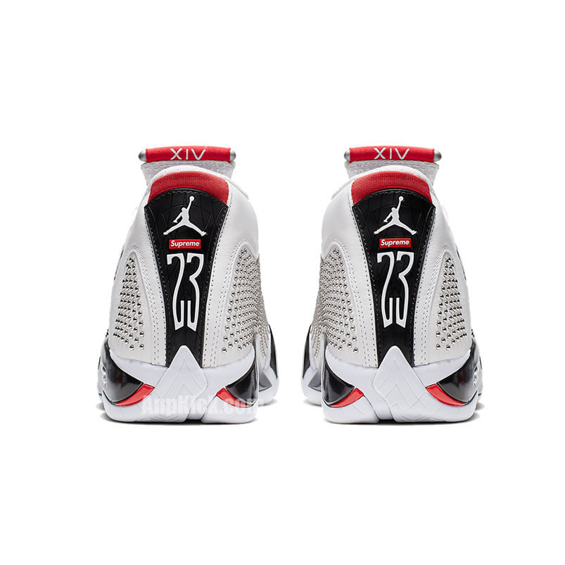 Supreme Air Jordan 14 Retro White Where To Buy Bv7630 106 (5) - www.newkick.vip