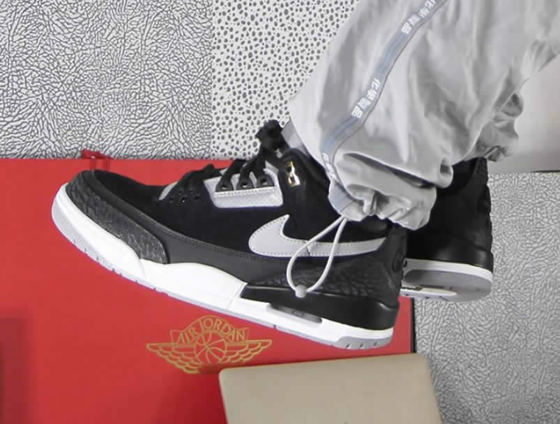 Air Jordan 3 Tinker 2019 Black Cement On Feet Ck4348 007 (1) - www.newkick.vip Air Jordan 3 Tinker 2019 Black Cement On Feet Ck4348 007 (1) - www.newkick.vip
