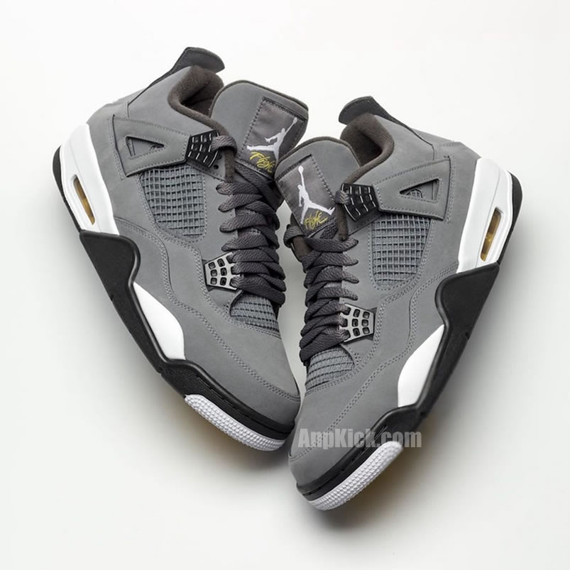 Air Jordan 4 Cool Grey 2019 On Feet Release Date 308497 007 (4) - www.newkick.vip