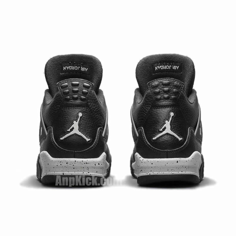 Air Jordan 4 Retro Ls Oreo Outfit Aj4 For Sale 314254 003 (5) - www.newkick.vip