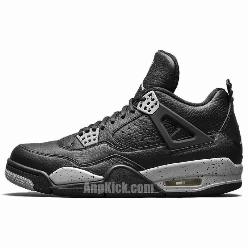 Air Jordan 4 Retro Ls Oreo Outfit Aj4 For Sale 314254 003 (1) - www.newkick.vip