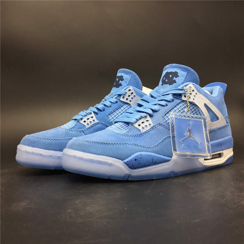 Air Jordan 4 Retro Unc 2019 Pe Sky Blue For Sale Aj4 1032070 (1) - www.newkick.vip