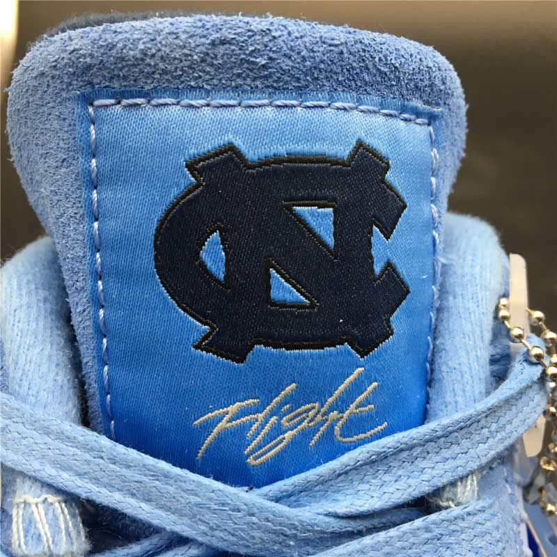 Air Jordan 4 Retro Unc 2019 Pe Sky Blue For Sale Aj4 1032070 (5) - www.newkick.vip