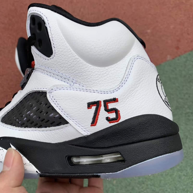 Air Jordan 5 Paris Saint Germain Friends Family Psg White Av9175 101 Detail Pics (11) - www.newkick.vip
