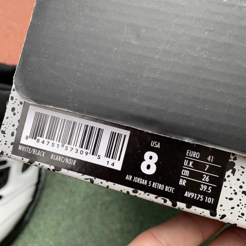 Air Jordan 5 Paris Saint Germain Friends Family Psg White Av9175 101 Detail Pics (19) - www.newkick.vip