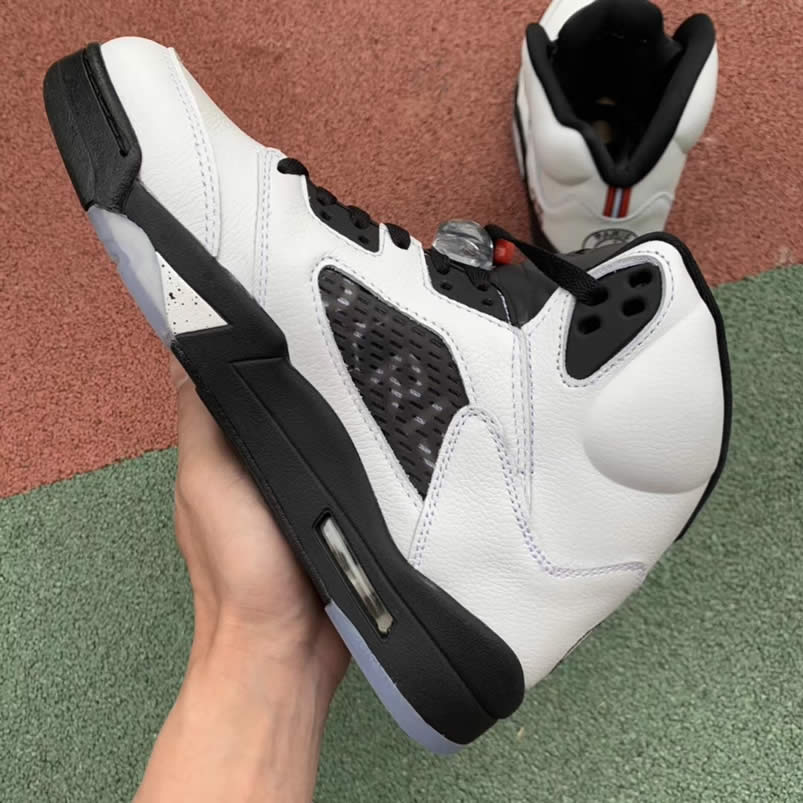 Air Jordan 5 Paris Saint Germain Friends Family Psg White Av9175 101 Detail Pics (9) - www.newkick.vip