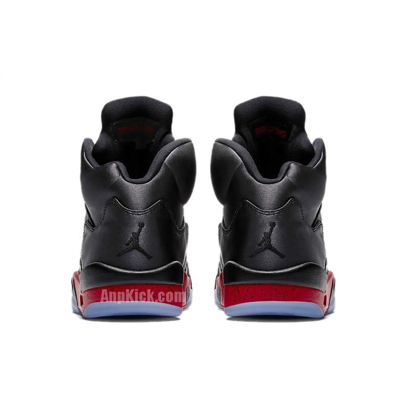 Air Jordan 5 Satin Bred Black University Red On Feet Outfit 136027 006 (5) - www.newkick.vip Air Jordan 5 Satin Bred Black University Red On Feet Outfit 136027 006 (5) - www.newkick.vip
