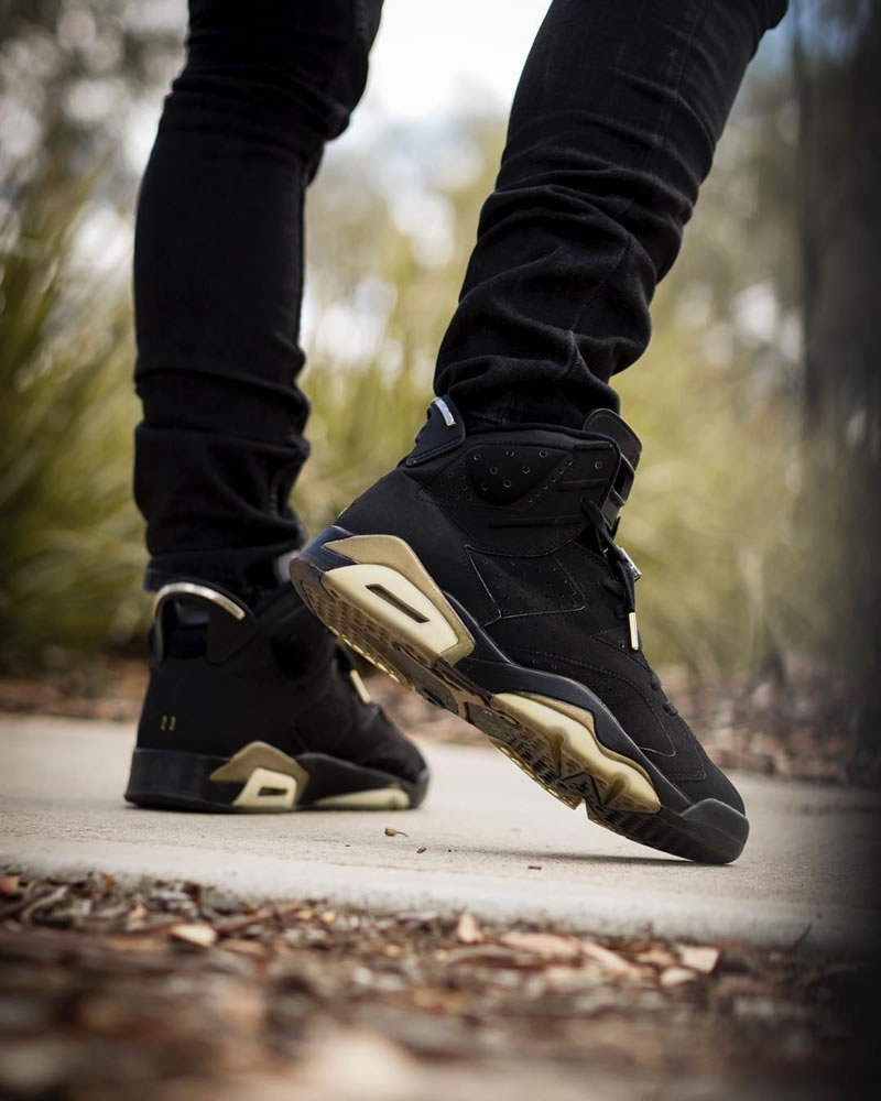 Air Jordan 6 Retro Dmp 2020 Black Gold On Feet Release Date Ct4954 007 (3) - www.newkick.vip