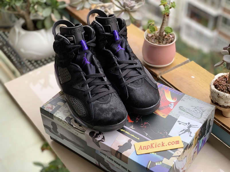 Air Jordan 6 Prm Pony Hair Black Cow Fur Social Status Ar2257 005 (12) - www.newkick.vip