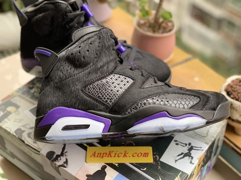Air Jordan 6 Prm Pony Hair Black Cow Fur Social Status Ar2257 005 (13) - www.newkick.vip
