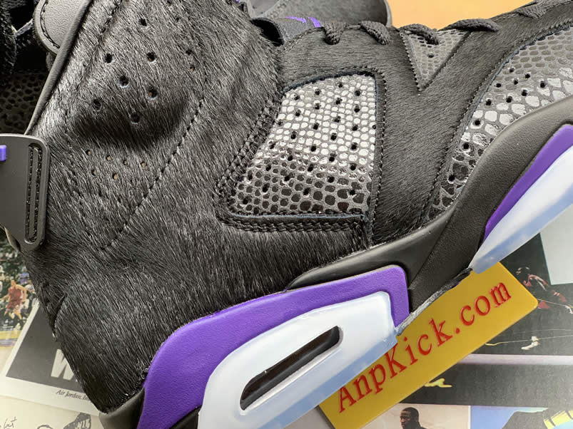 Air Jordan 6 Prm Pony Hair Black Cow Fur Social Status Ar2257 005 (14) - www.newkick.vip