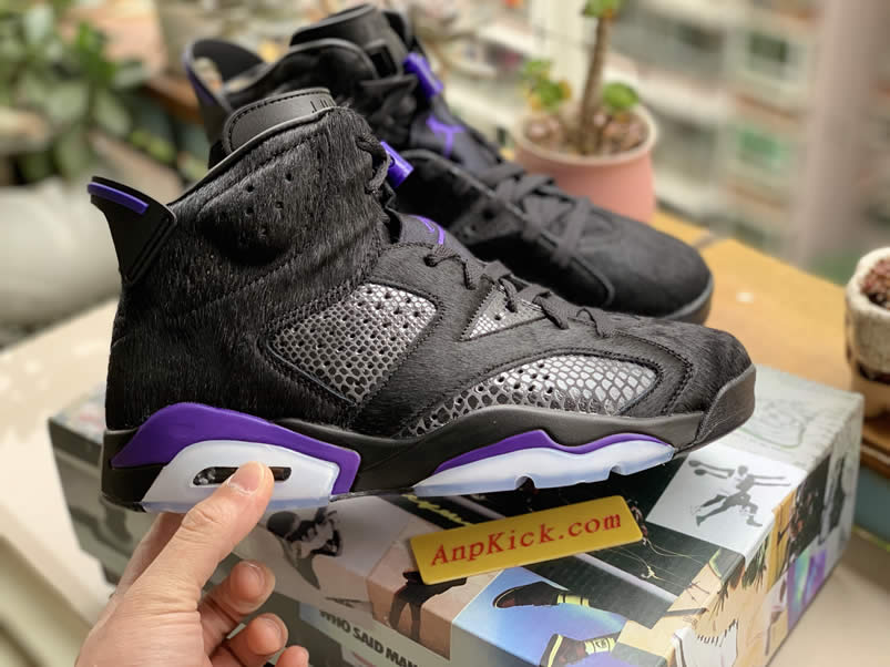 Air Jordan 6 Prm Pony Hair Black Cow Fur Social Status Ar2257 005 (4) - www.newkick.vip