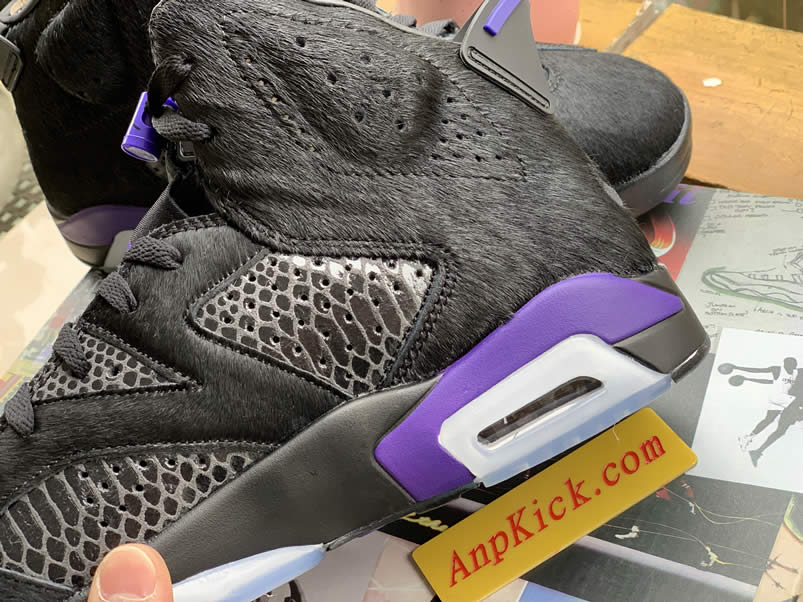 Air Jordan 6 Prm Pony Hair Black Cow Fur Social Status Ar2257 005 (5) - www.newkick.vip