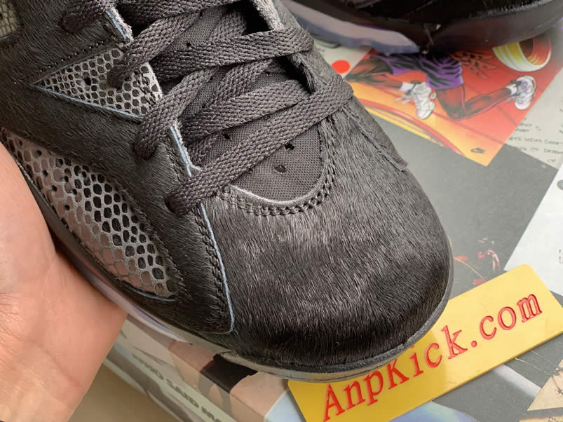 Air Jordan 6 Prm Pony Hair Black Cow Fur Social Status Ar2257 005 (8) - www.newkick.vip