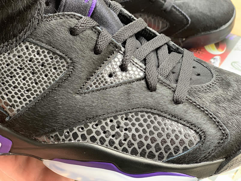 Air Jordan 6 Prm Pony Hair Black Cow Fur Social Status Ar2257 005 (9) - www.newkick.vip