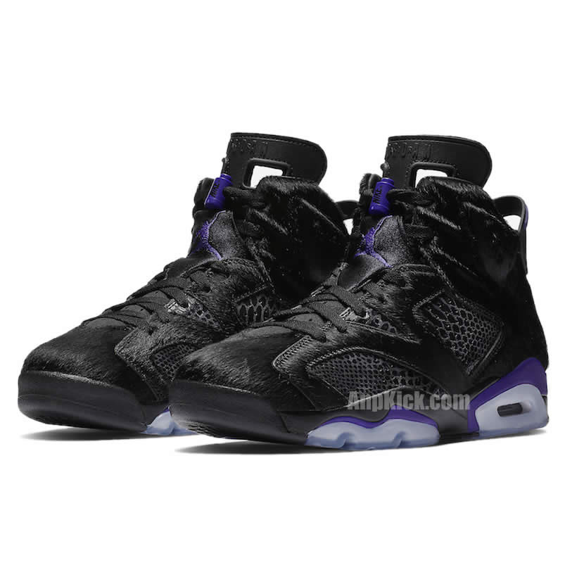 Social Status Air Jordan 6 Prm Pony Hair Black Cow Fur Snakeskin Ar2257 005 (3) - www.newkick.vip