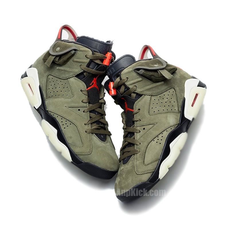 Travis Scott Air Jordan 6 Olive Cactus Jack For Sale Cn1084 200 (4) - www.newkick.vip Travis Scott Air Jordan 6 Olive Cactus Jack For Sale Cn1084 200 (4) - www.newkick.vip
