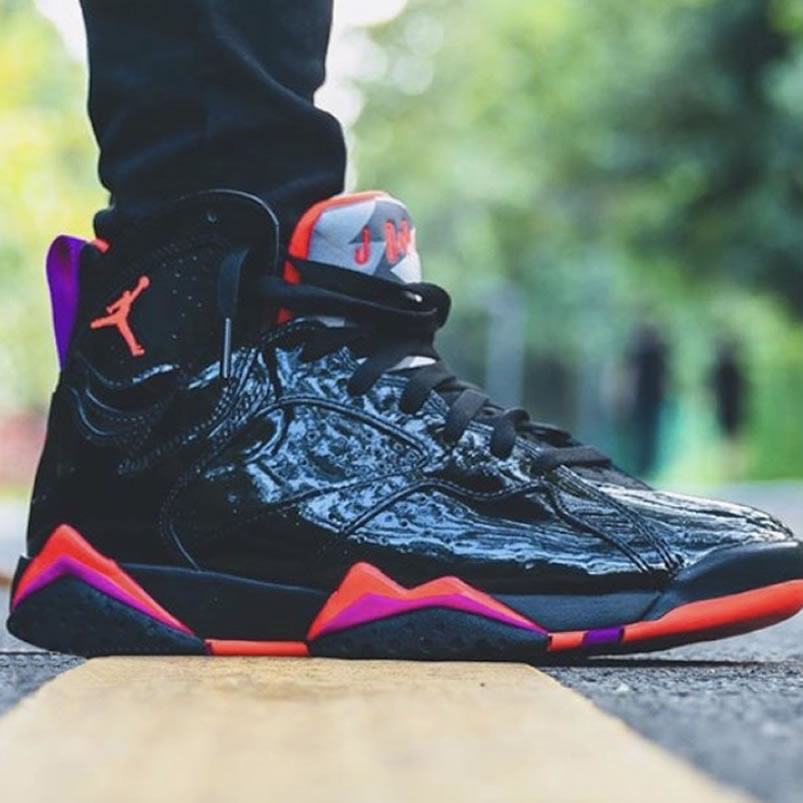 Air Jordan 7 Wmns Black Patent Leather Shoes On Feet Release Date 313358 006 (3) - www.newkick.vip Air Jordan 7 Wmns Black Patent Leather Shoes On Feet Release Date 313358 006 (3) - www.newkick.vip