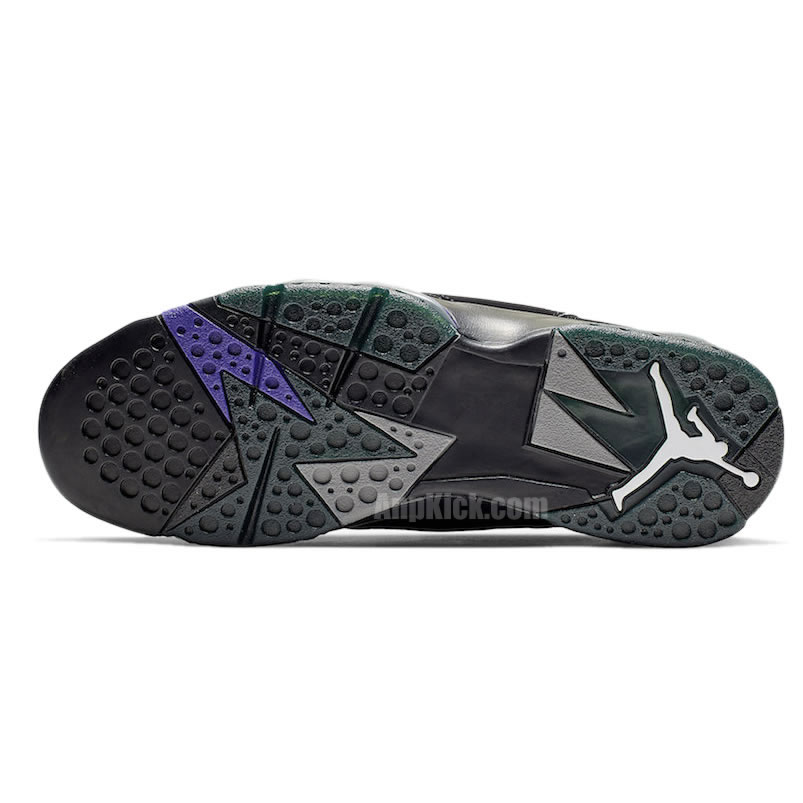 Air Jordan Retro 7 Ray Allen Pe Black And Purple 304775 053 (6) - www.newkick.vip