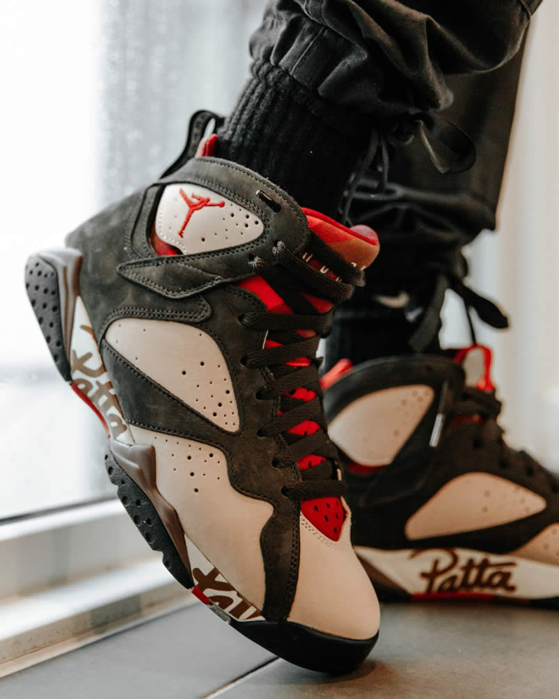 Patta Air Jordan 7 Og Sp Mahogany On Feet Price Release Date At3375 200 (2) - www.newkick.vip