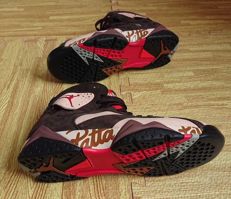 Patta Air Jordan 7 Og Sp Mahogany Price Release Date At3375 200 (9) - www.newkick.vip