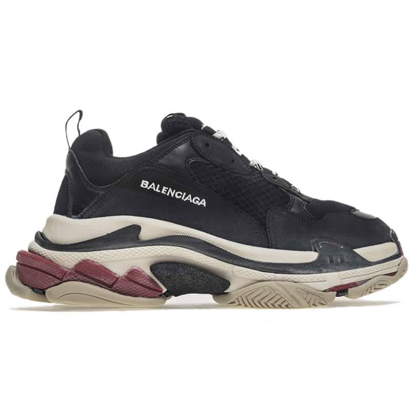 Balenciaga Triple S Sneakers Black Red Shoes 483513w06e1 1000 (2) - www.newkick.vip Balenciaga Triple S Sneakers Black Red Shoes 483513w06e1 1000 (2) - www.newkick.vip