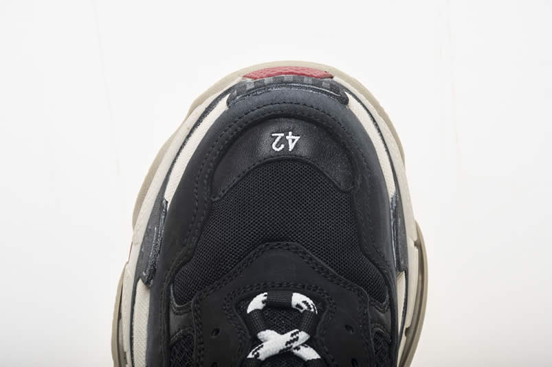 Balenciaga Triple S Sneakers Black Red Shoes 483513w06e1 1000 (14) - www.newkick.vip