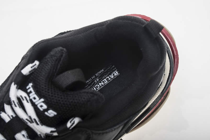 Balenciaga Triple S Sneakers Black Red Shoes 483513w06e1 1000 (29) - www.newkick.vip