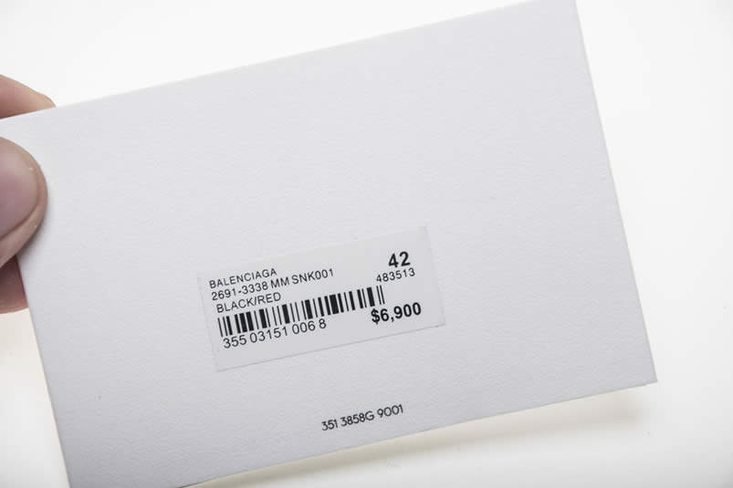 Balenciaga Triple S Sneakers Black Red Shoes 483513w06e1 1000 (32) - www.newkick.vip