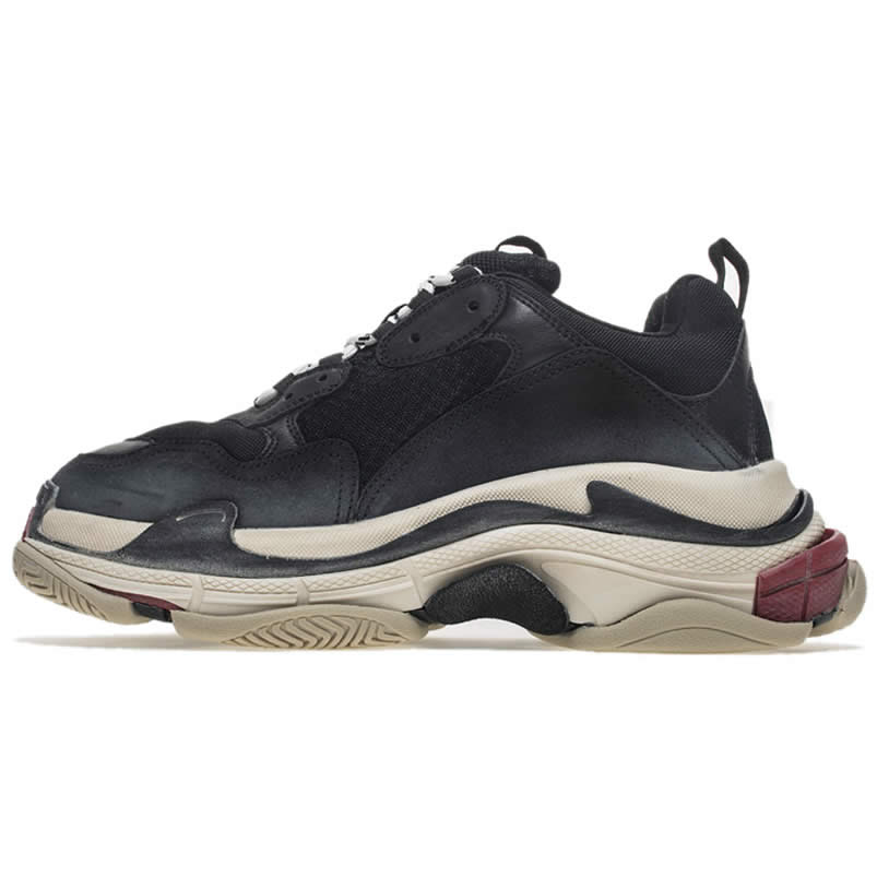 Balenciaga Triple S Sneakers Black Red Shoes 483513w06e1 1000 (4) - www.newkick.vip