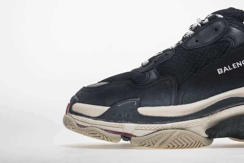 Balenciaga Triple S Sneakers Black Red Shoes 483513w06e1 1000 (8) - www.newkick.vip