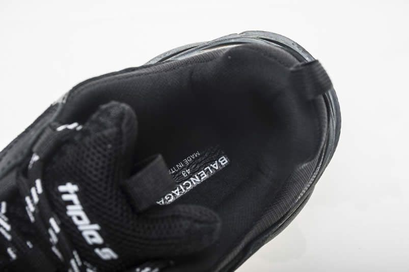 Balenciaga Triple S Sneakers Black Shoes 512176w09o1 1000 (29) - www.newkick.vip