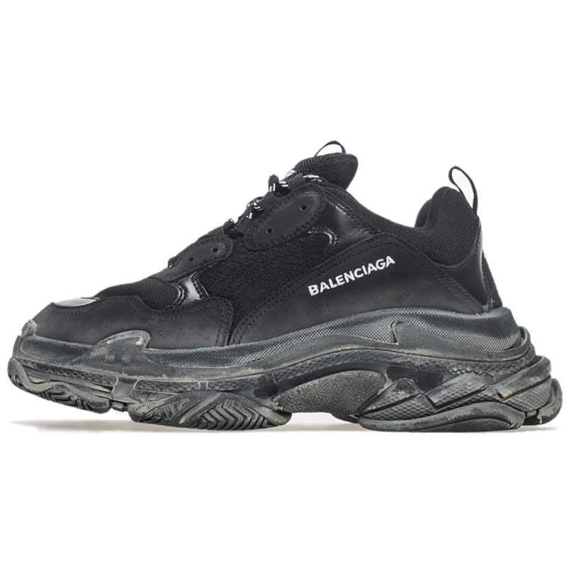 Balenciaga Triple S Sneakers Black Shoes 512176w09o1 1000 (1) - www.newkick.vip