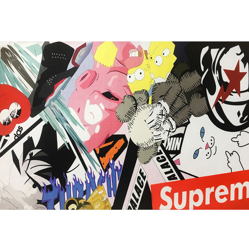 Supreme White Gather - www.newkick.vip