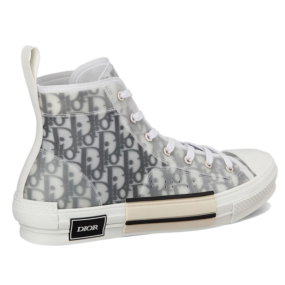 B23 Dior Oblique Shoes White Black (4) - www.newkick.vip