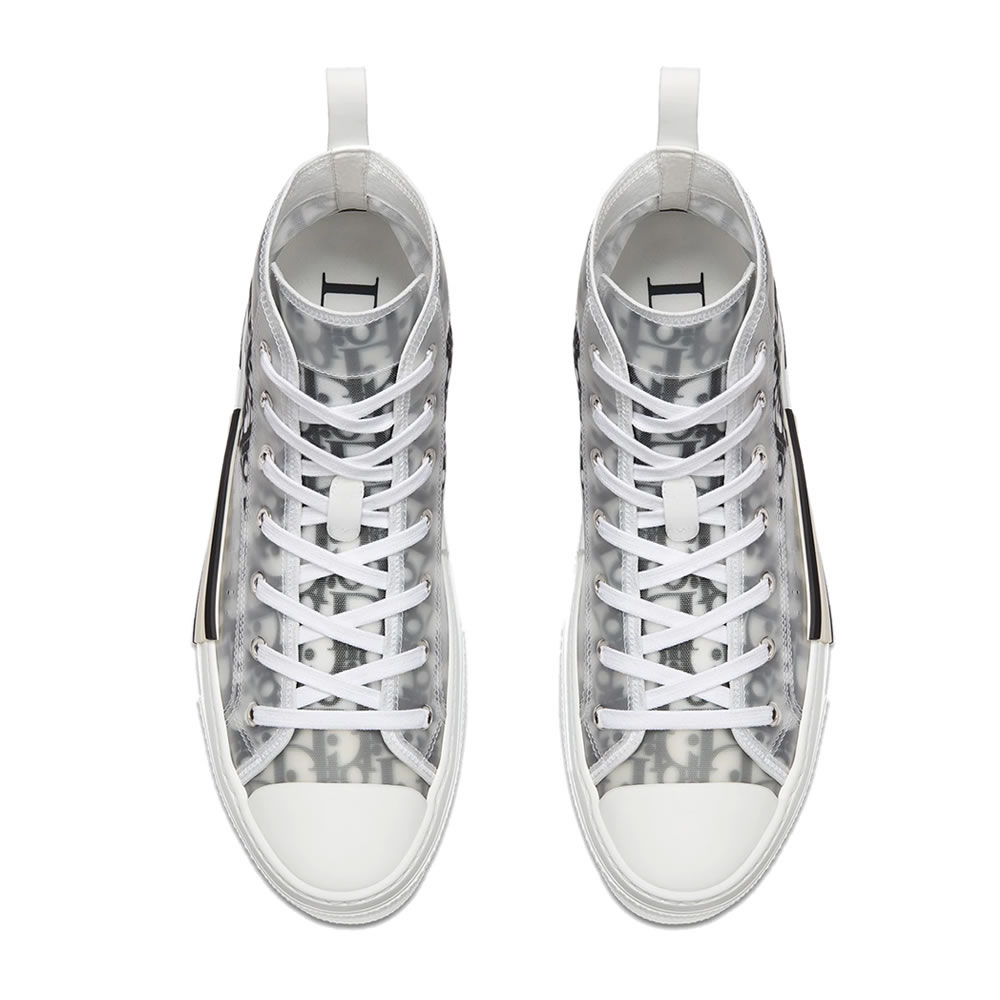 B23 Dior Oblique Shoes White Black (5) - www.newkick.vip