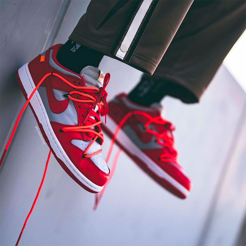 Off White Nike Dunk Low University Red Grey On Feet Release Date Ct0856 600 (1) - www.newkick.vip Off White Nike Dunk Low University Red Grey On Feet Release Date Ct0856 600 (1) - www.newkick.vip
