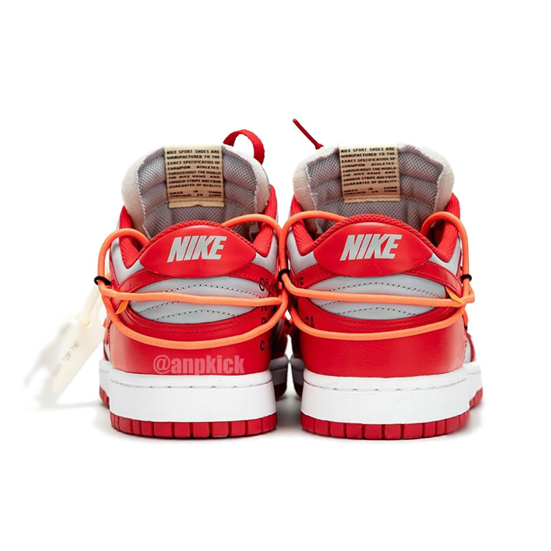 Off White Nike Dunk Low University Red Grey Release Date Ct0856 600 (4) - www.newkick.vip