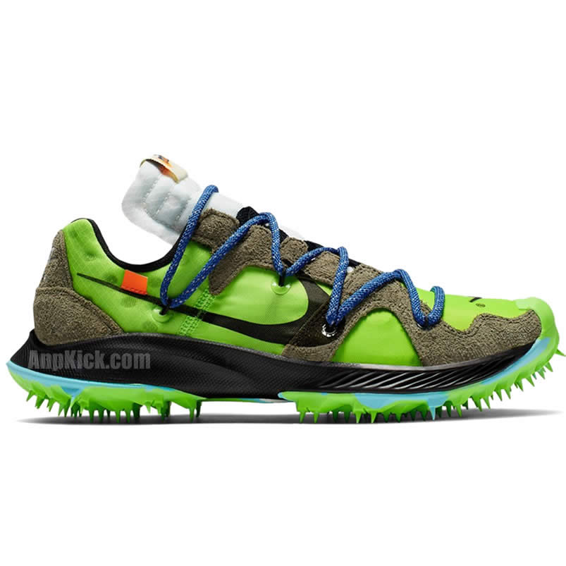 Off White Nike Zoom Terra Kiger 5 Green Athlete In Progress Cd8179 300 (2) - www.newkick.vip