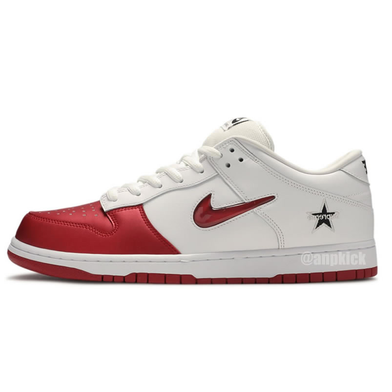 Supreme Nike Sb Dunk Low Red White 2019 Shoes Ck3480 600 (1) - www.newkick.vip