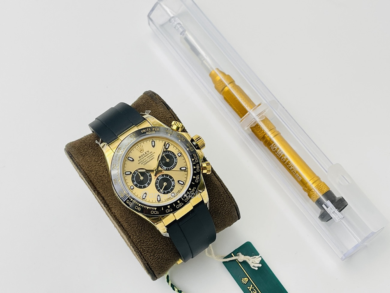 Rolex Daytona Champagne Colour And Black 116518ln 0048 (10) - www.newkick.vip