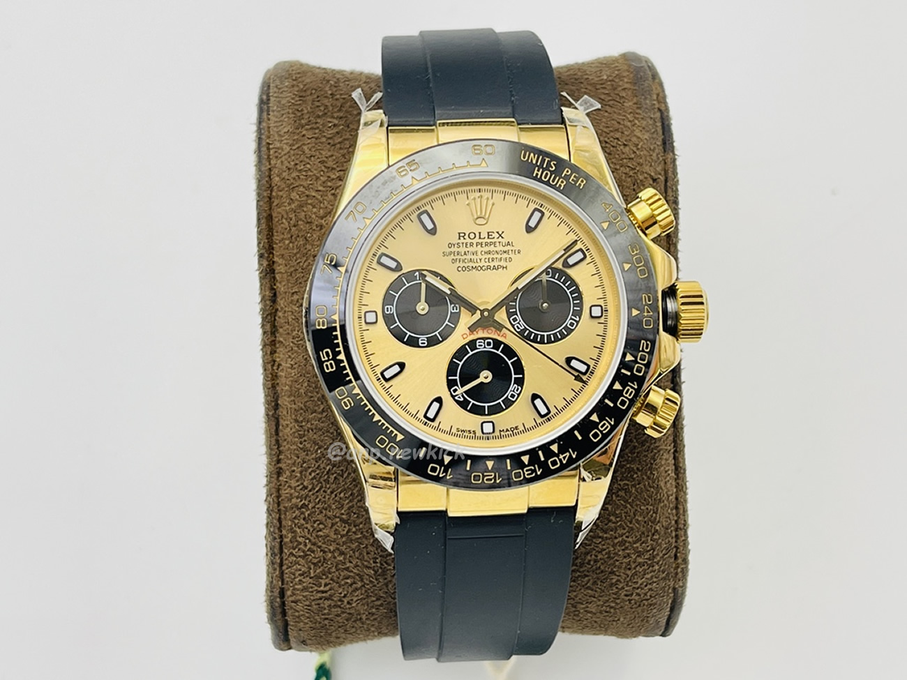 Rolex Daytona Champagne Colour And Black 116518ln 0048 (5) - www.newkick.vip