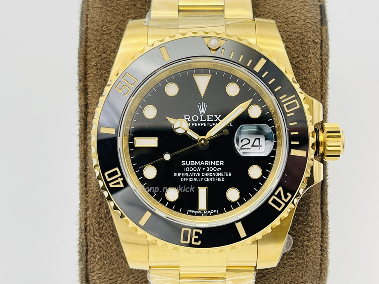 Rolex Submariner Royal Blue Hulk Black 126618lb (23) - www.newkick.vip