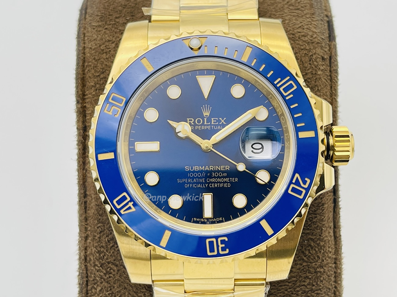 Rolex Submariner Royal Blue Hulk Black 126618lb (40) - www.newkick.vip