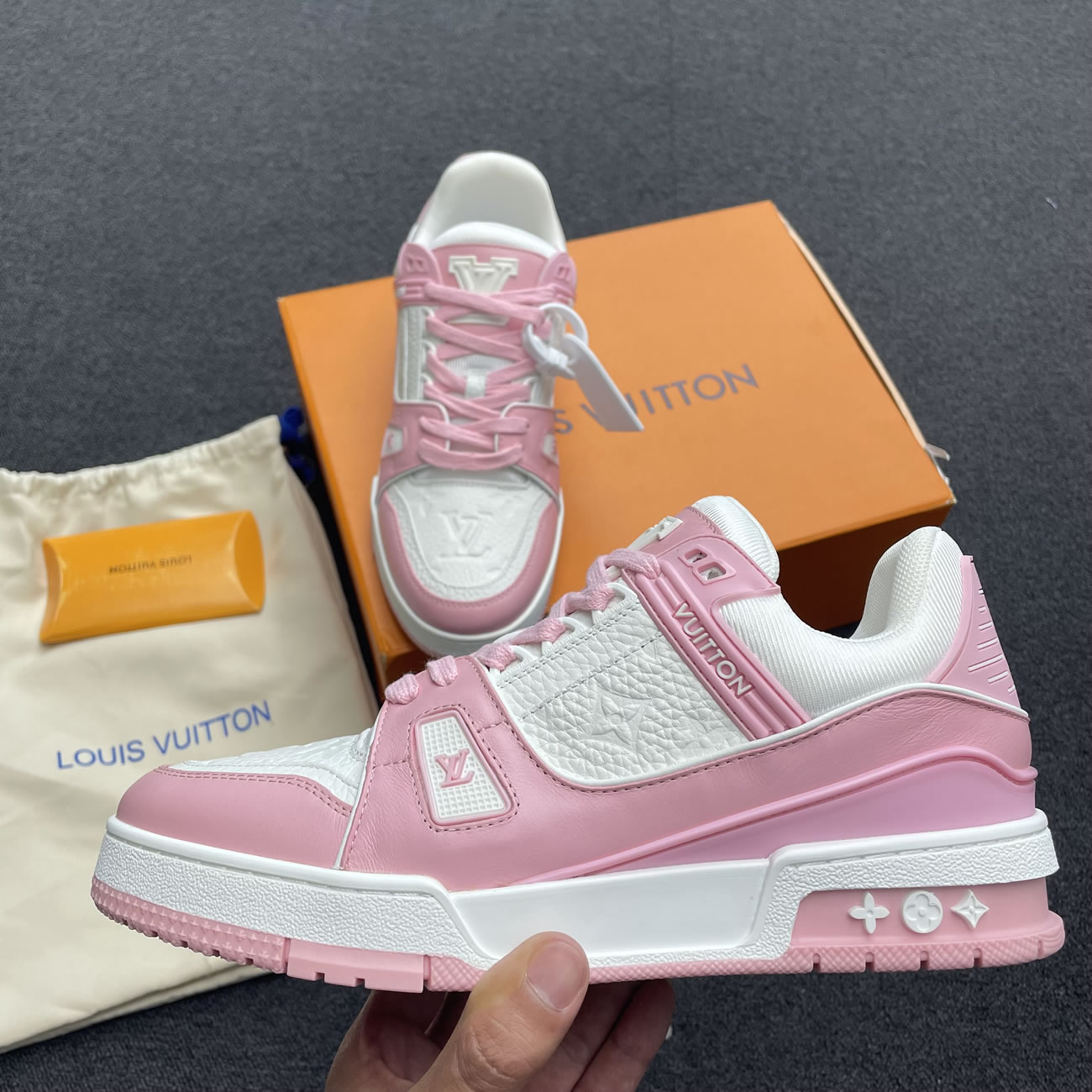 Lv Trainer Vuitton Sneaker Pink 1aa6w3 (7) - www.newkick.vip Lv Trainer Vuitton Sneaker Pink 1aa6w3 (7) - www.newkick.vip
