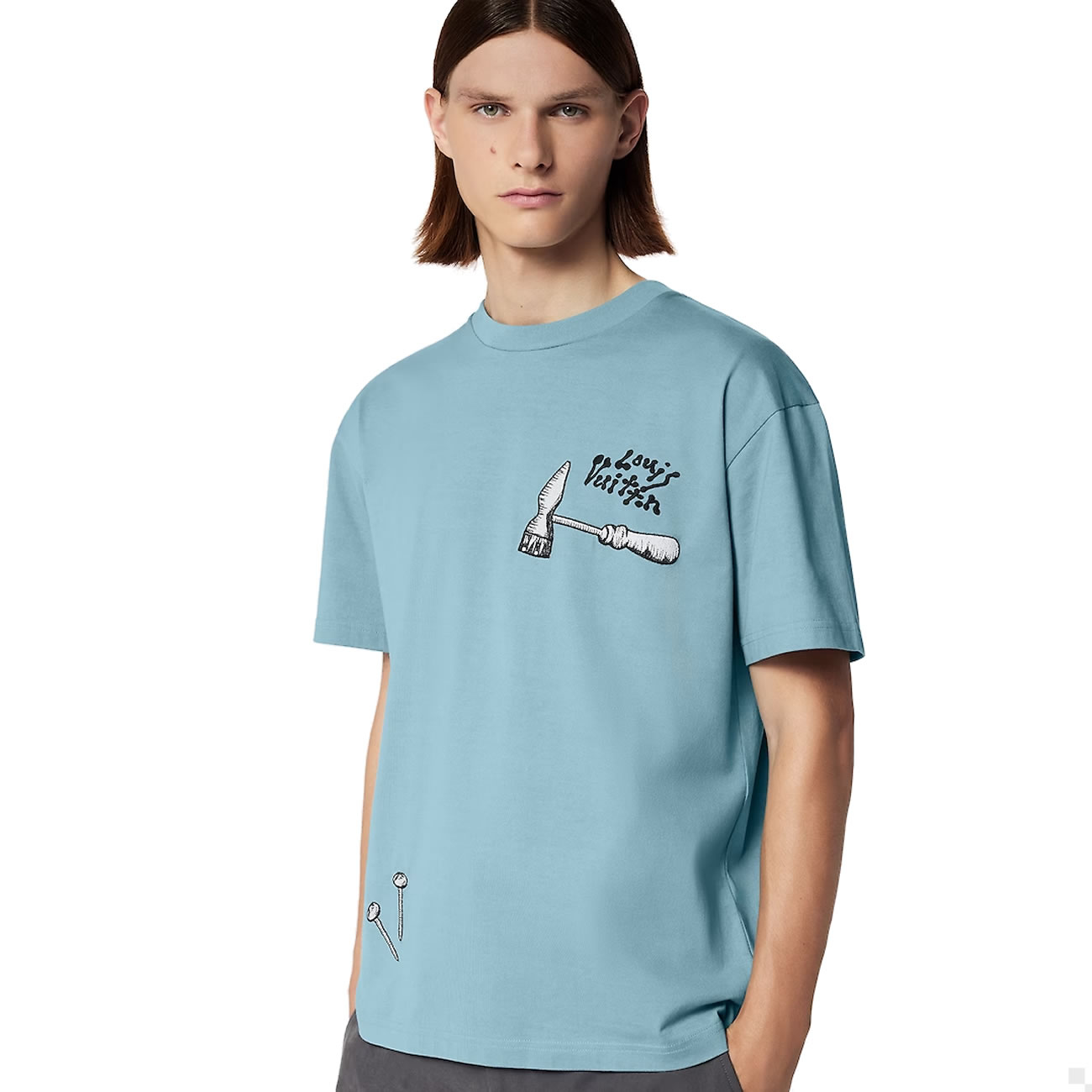 Louis Vuitton Multi Tools Embroidered Pattern T Shirt 1ab5id (11) - www.newkick.vip