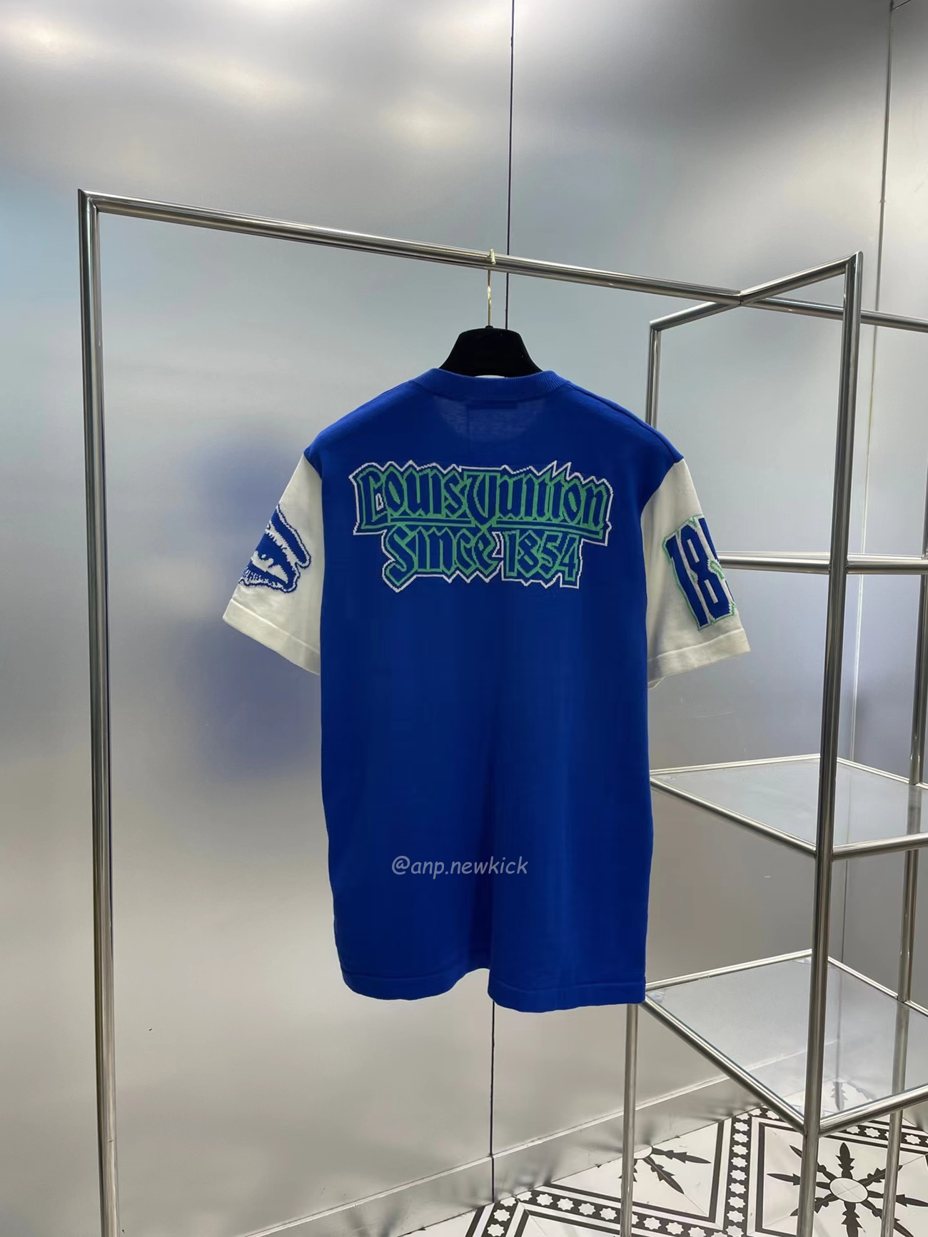 Louis Vuitton Short Sleeved Cotton Intarsia Crewneck 1abxyr (6) - www.newkick.vip